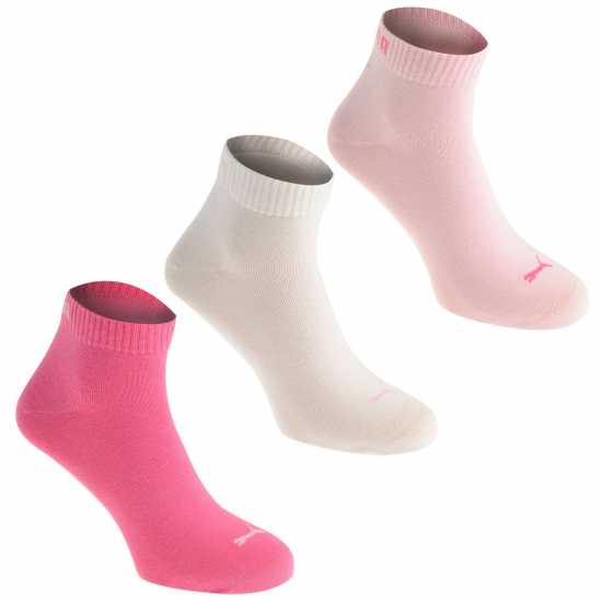 Puma Ниски Чорапи Quarter Socks - 3 Pack  Дамски чорапи