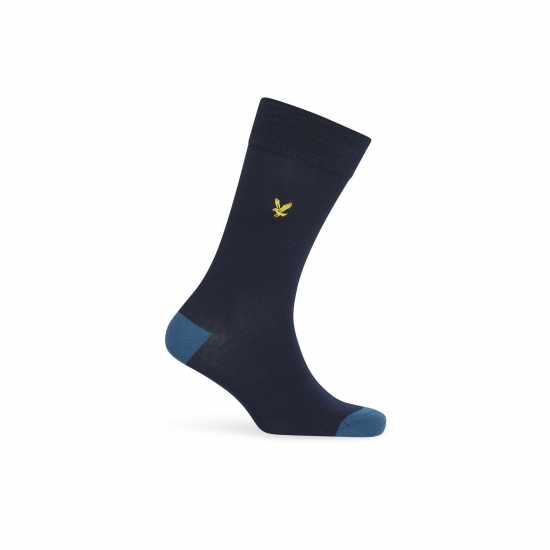 Lyle And Scott Lyle 5P Cntrst Socks Sn63  