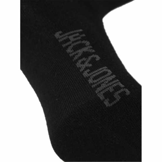 Jack And Jones 5 Pack Black Socks Juniors  Детски чорапи