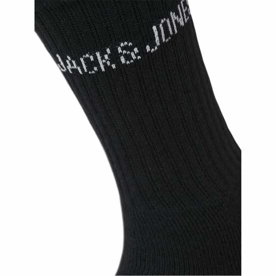 Jack And Jones Regen 5-Pack Socks Childens Черно Детски чорапи
