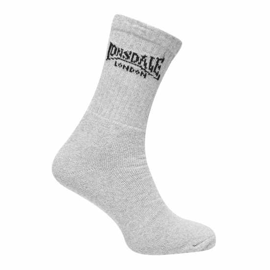 Lonsdale Мъжки Чорапи 5 Pack Crew Socks Mens