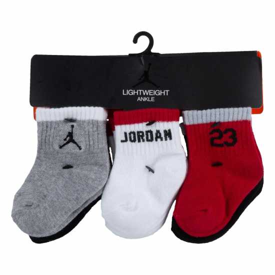 Детски чорапи Air Jordan 6 Pack Mixed Ankle Socks Baby Boys Air Jordan 6 Pack Mixed Ankle Socks Baby Boys Детски чорапи