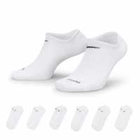 Nike Everyday Lightweight Training No-Show Socks (6 Pairs) Nike Everyday Lightweight Training No-Show Socks (6 Pairs)