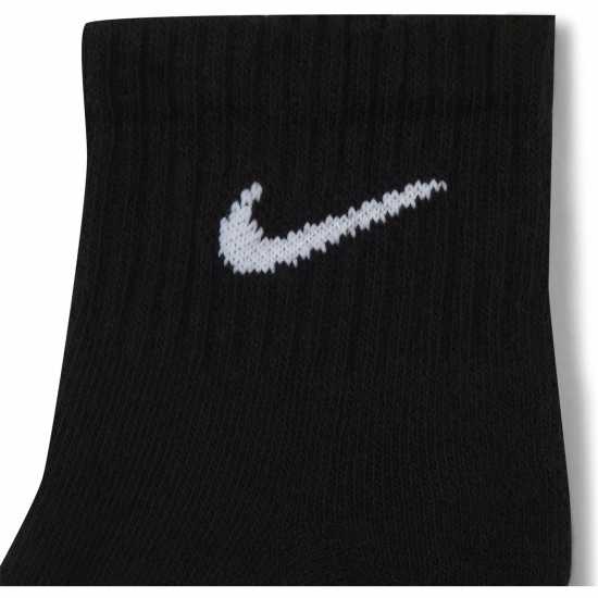 Мъжки чорапи Nike 3Бр. Три Четвърти Чорапи Three Pack Quarter Socks Mens ЧЕРНО/БЯЛО Nike 3Бр. Три Четвърти Чорапи Three Pack Quarter Socks Mens ЧЕРНО/БЯЛО Мъжки чорапи