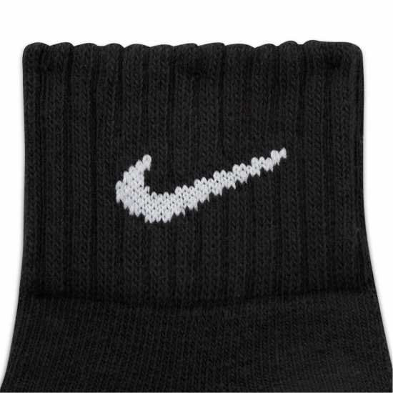 Мъжки чорапи Nike 3Бр. Три Четвърти Чорапи Three Pack Quarter Socks Mens ЧЕРНО/БЯЛО Nike 3Бр. Три Четвърти Чорапи Three Pack Quarter Socks Mens ЧЕРНО/БЯЛО Мъжки чорапи