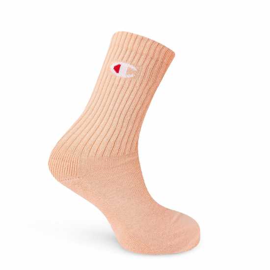 Champion 3 Pack Logo Socks Pink Мъжки чорапи