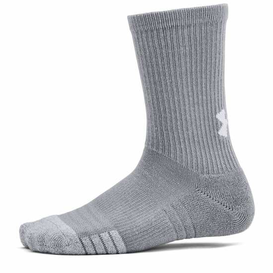 Under Armour Armour Ua Heatgear 3Pk Crew Yth Sock Unisex Kids  Детски чорапи