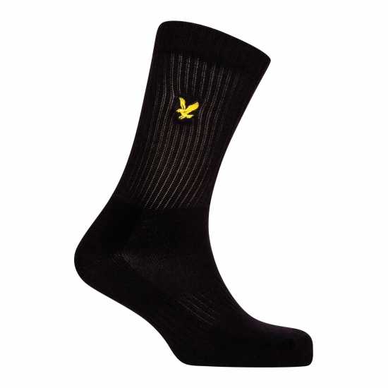 Lyle And Scott Lyle 3P Tubular Sck Sn63 Black Lyle And Scott Lyle 3P Tubular Sck Sn63 Black