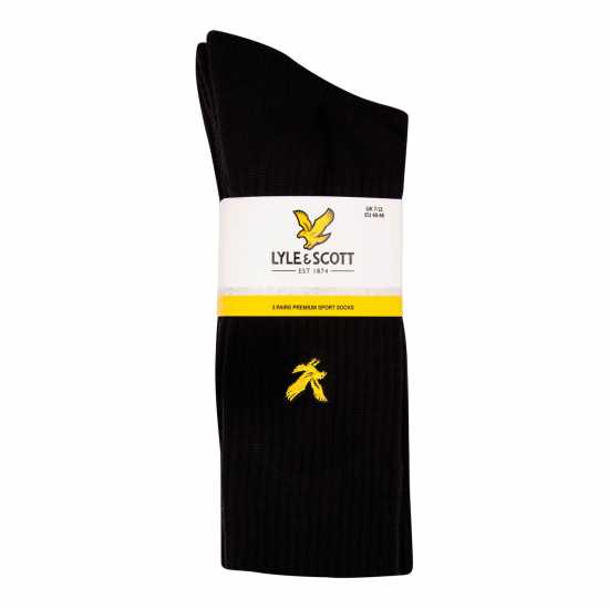 Lyle And Scott Lyle 3P Tubular Sck Sn63 Black Lyle And Scott Lyle 3P Tubular Sck Sn63 Black