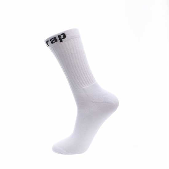 Firetrap Pack Crew Socks White Мъжки чорапи