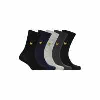 Lyle And Scott Men's Liam Pack Crew Socks  