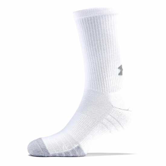 Мъжки чорапи Under Armour Armour Ua Performance Tech 3-Pack Crew Socks Unisex Бяло Under Armour Armour Ua Performance Tech 3-Pack Crew Socks Unisex Бяло Мъжки чорапи