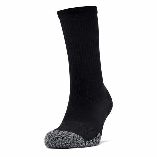 Under Armour Heatgear Crew Socks 3 Pack Black Мъжки чорапи