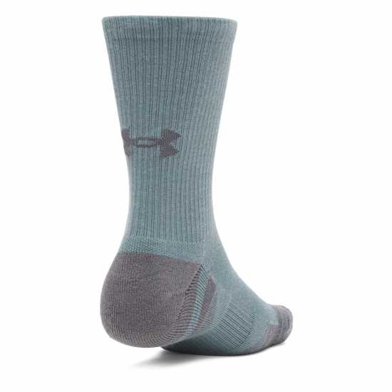 Under Armour Armour Ua Performance Tech 3-Pack Crew Socks Unisex Синьо/Сиво Under Armour Armour Ua Performance Tech 3-Pack Crew Socks Unisex Синьо/Сиво