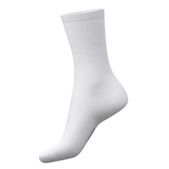 Мъжки чорапи Jack Wills 5Pk Crew B Sn10 White Jack Wills 5Pk Crew B Sn10 White Мъжки чорапи