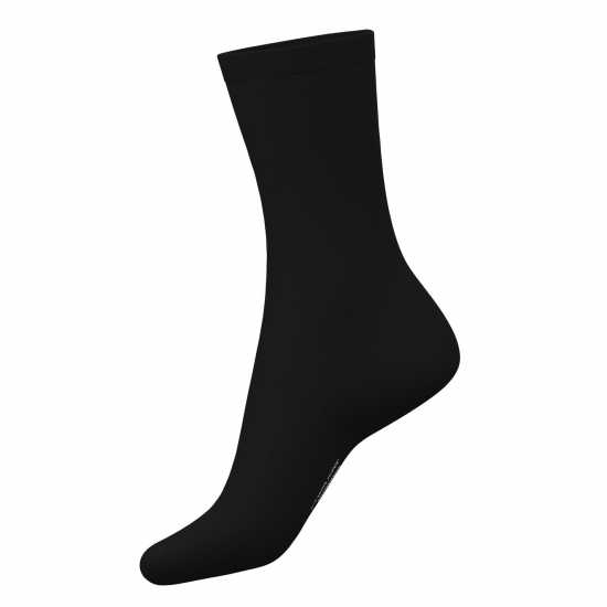 Мъжки чорапи Jack Wills 5Pk Crew B Sn10 Black Jack Wills 5Pk Crew B Sn10 Black Мъжки чорапи