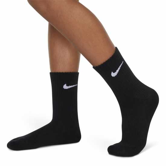 Nike 6Pk Df Crew Sock Infants Черно Детски чорапи