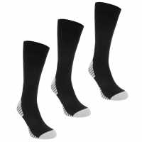 Under Armour Tech Crew Socks 3 Pack Black Мъжки чорапи
