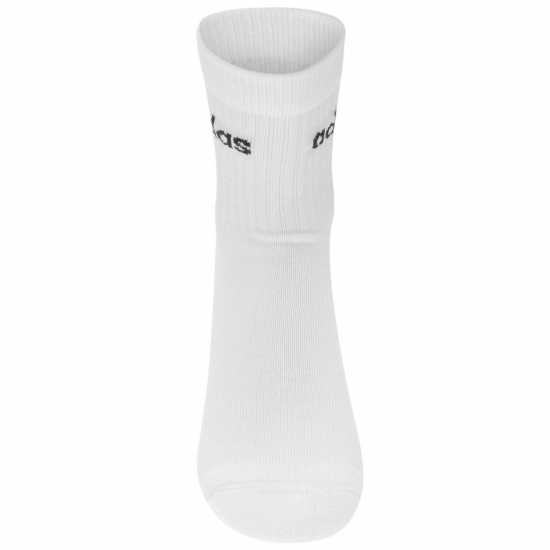 Детски чорапи Adidas 3 Чифта Чорапи Half-Cushioned Crew 3 Pack Socks Бяло/Черно Adidas 3 Чифта Чорапи Half-Cushioned Crew 3 Pack Socks Бяло/Черно Детски чорапи
