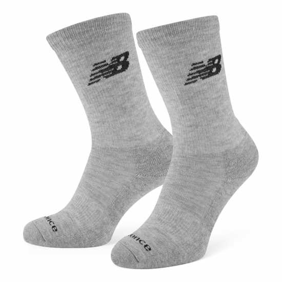 6 Pack Of Crew Socks Juniors  