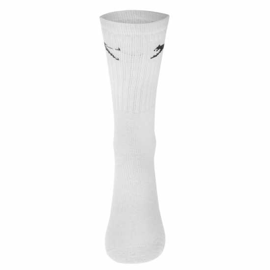 Slazenger Crew Socks 5 Pack Childs Бяло Детски чорапи