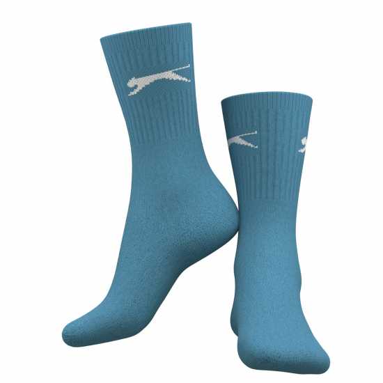 Детски чорапи Slazenger 5 Pack Crew Socks Junior Colours Slazenger 5 Pack Crew Socks Junior Colours Детски чорапи