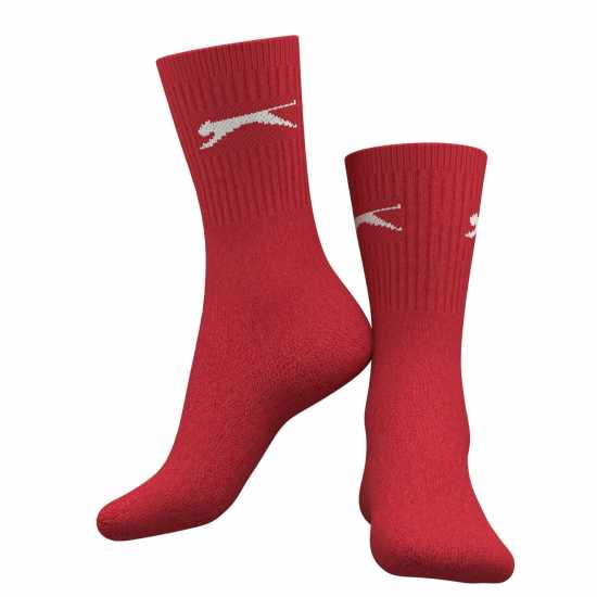 Детски чорапи Slazenger 5 Pack Crew Socks Junior Colours Slazenger 5 Pack Crew Socks Junior Colours Детски чорапи