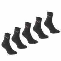Slazenger Дамски Чорапи 5 Pack Crew Socks Ladies Dark Asst Дамски чорапи