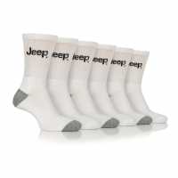 Jeep 6Pk Crew Sport Sn00  Мъжки чорапи