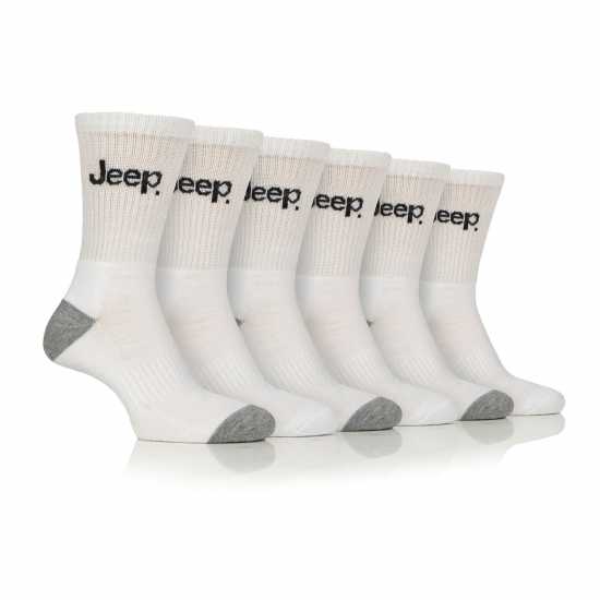 Jeep 6Pk Crew Sport Sn00  Мъжки чорапи