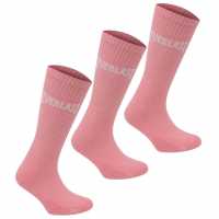 Everlast Мъжки Чорапи С Ластик 3Бр. 3 Pack Crew Socks Junior Pink Детски чорапи