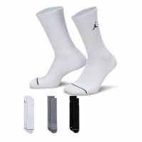 Nike Air Jordan Everyday Crew Socks (3 Pairs) MULTI-COLOR Мъжки чорапи