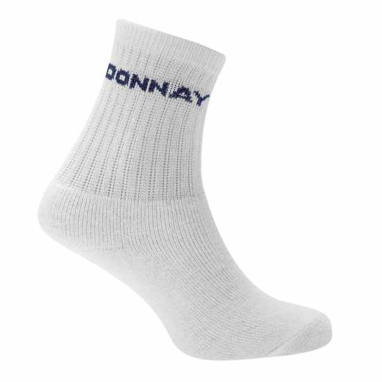 Детски чорапи Donnay 10 Pack Crew Socks Children Бяло Donnay 10 Pack Crew Socks Children Бяло Детски чорапи
