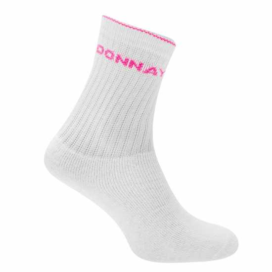 Donnay 10 Pack Crew Socks Junior Bright Asst Детски чорапи