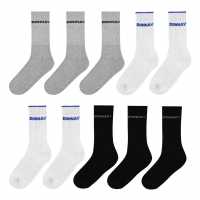 Donnay 10 Pack Crew Socks Junior Multi Asst Детски чорапи