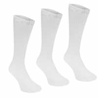 Calvin Klein 3 Pack Sport Crew Socks White Мъжки чорапи