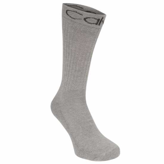 Calvin Klein 3 Pack Sport Crew Socks Blk/Wht/Gry Мъжки чорапи