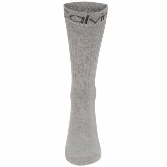 Calvin Klein 3 Pack Sport Crew Socks Blk/Wht/Gry Мъжки чорапи