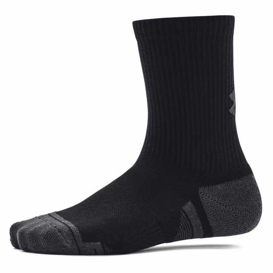 Under Armour Armour UA Performance Tech 3-Pack Crew Socks Kids' Черно Under Armour Armour UA Performance Tech 3-Pack Crew Socks Kids' Черно