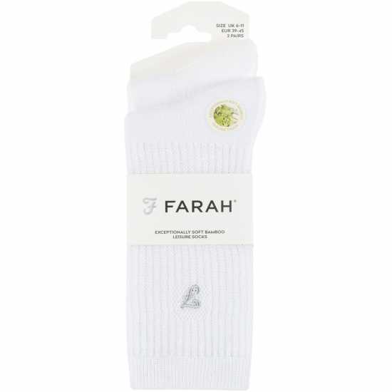 Farah 2Pk Bamboo Sck Sn00  Мъжки чорапи