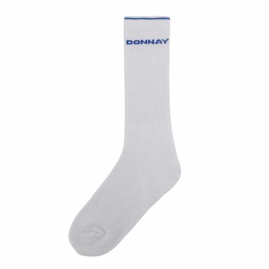 Donnay 10 Pack Crew Socks Plus Size Ярки асортимент Мъжки чорапи