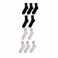 Donnay 10 Pack Crew Sports Socks Mens Bright Asst Мъжки чорапи