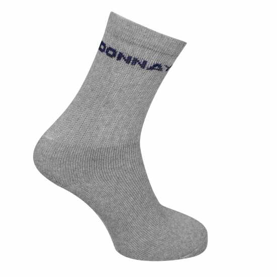 Мъжки чорапи Donnay Crew 10 Pack Sports Socks Черно Donnay Crew 10 Pack Sports Socks Черно Мъжки чорапи