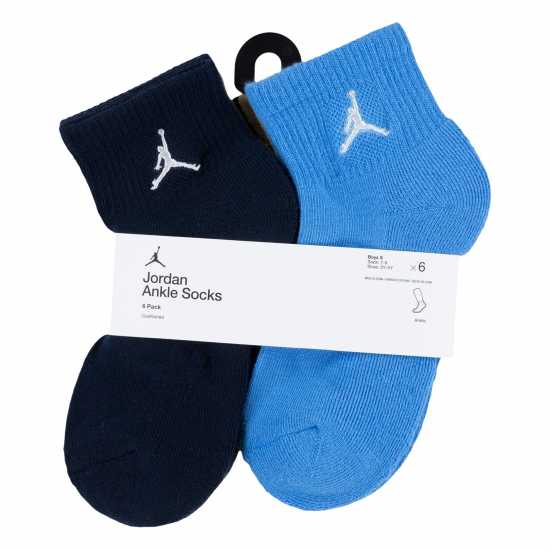 Air Jordan 6 Pack Ankle Socks Infants  Детски чорапи