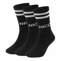 Мъжки Чорапи С Ластик 3Бр. Nicce 3 Pack Crew Socks  Мъжки чорапи