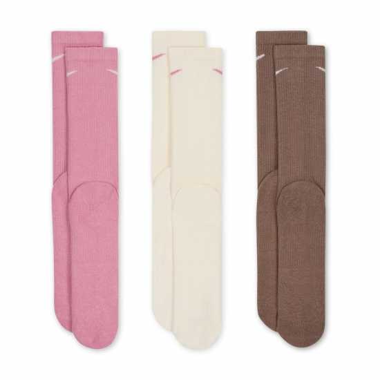 Мъжки чорапи Nike Мъжки Чорапи 3 Pack Crew Socks Mens Multi Color Nike Мъжки Чорапи 3 Pack Crew Socks Mens Multi Color Мъжки чорапи