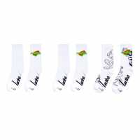 Hype X Space Jam Retro Sketch Socks White Детски чорапи