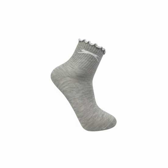 Slazenger Slaz 5Pk Ruffle Sck Ld63 Slazenger Slaz 5Pk Ruffle Sck Ld63