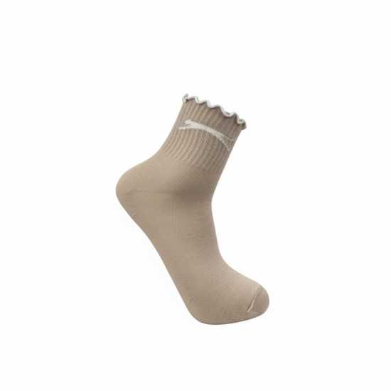 Slazenger Slaz 5Pk Ruffle Sck Ld63 Slazenger Slaz 5Pk Ruffle Sck Ld63