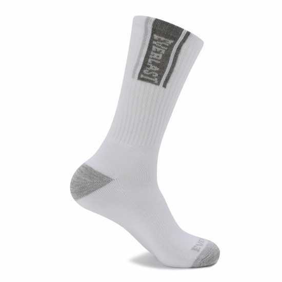 Мъжки чорапи Everlast 6Pk Crew Sock Mens Бял Висящ Everlast 6Pk Crew Sock Mens Бял Висящ Мъжки чорапи